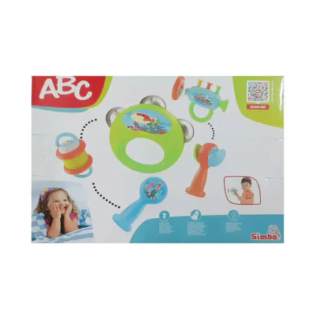 Simba Abc My Music Rattle Set