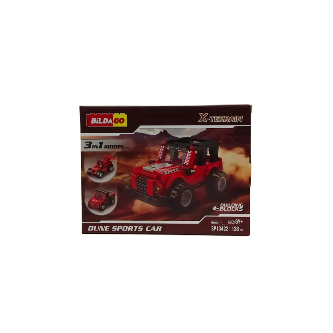 Bildago X Terrain Dune Sports Car (138 Pieces)