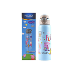 Youp Stainless Steel Peppa Pig Insulated Double Wall Water Bottle – Fun Spill-Proof Thermos Assorted Color