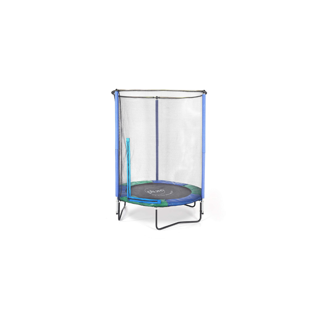 Plum 4.5ft Junior Trampoline and Enclosure with Safety Net - Indoor & Outdoor Trampoline