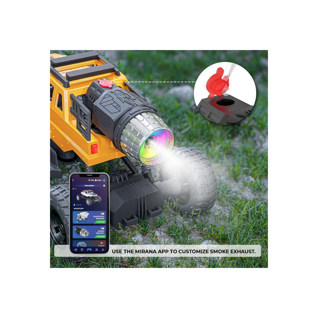 Mirana Explorer 4WD 4x4 Remote Car Yellow