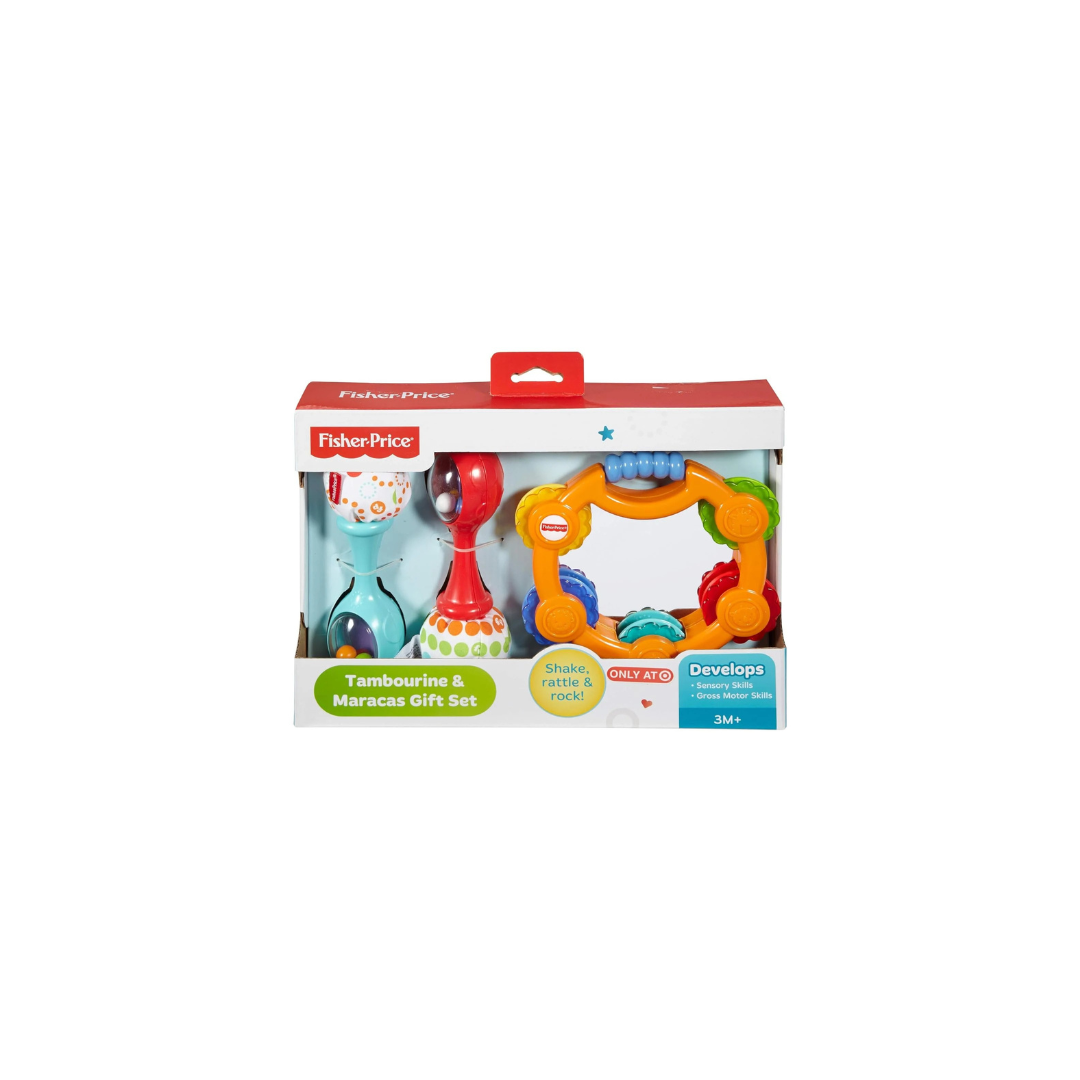 Fisher Price Tambourine & Maracas Gift Set