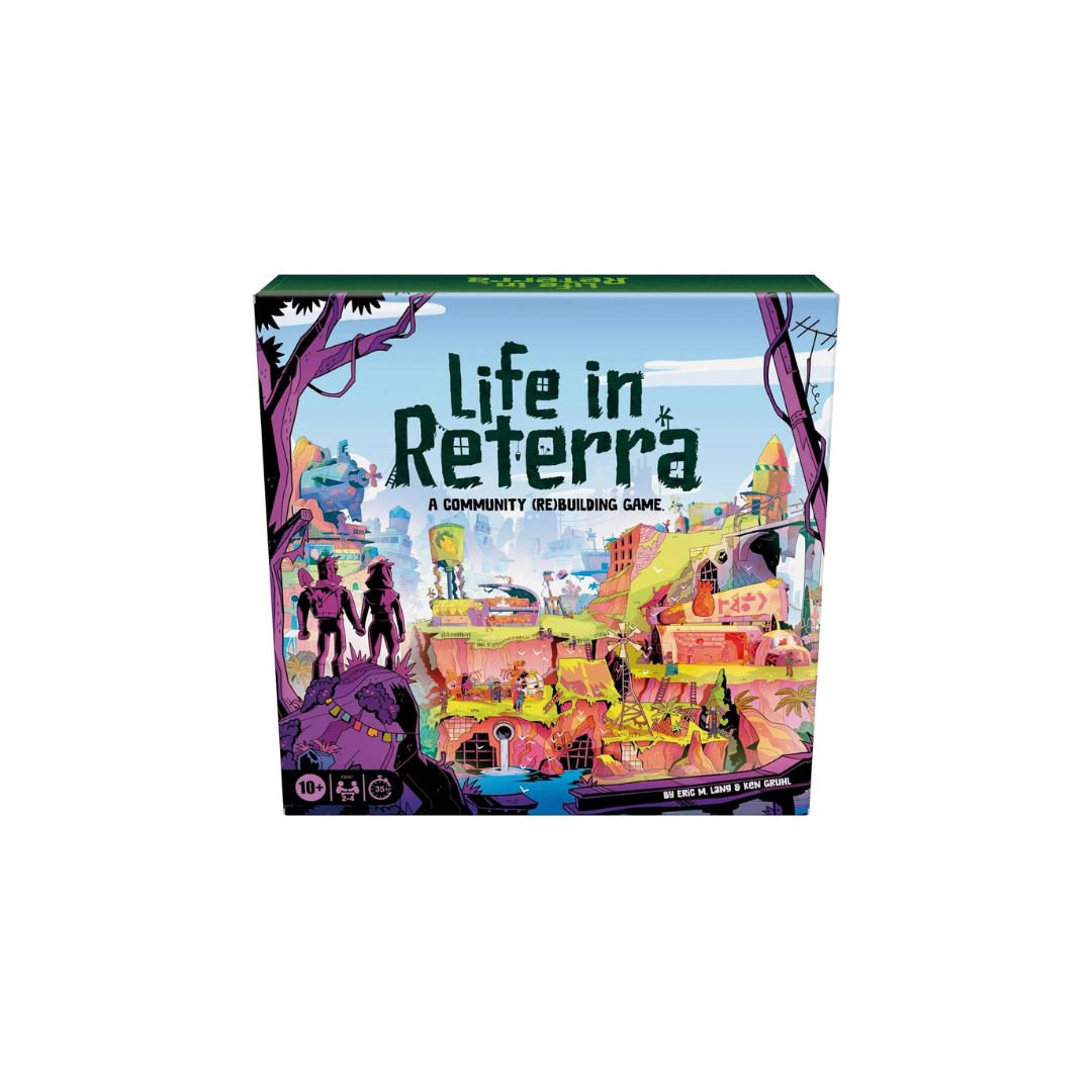 Hasbro Gaming Life in Reterra - A Community (Re) Building Strategy Board Game