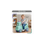 R For Rabbit Rock N Ride 3-in-1 Playtime Buddy, Safe, Fun & Skill-Boosting Green Purple