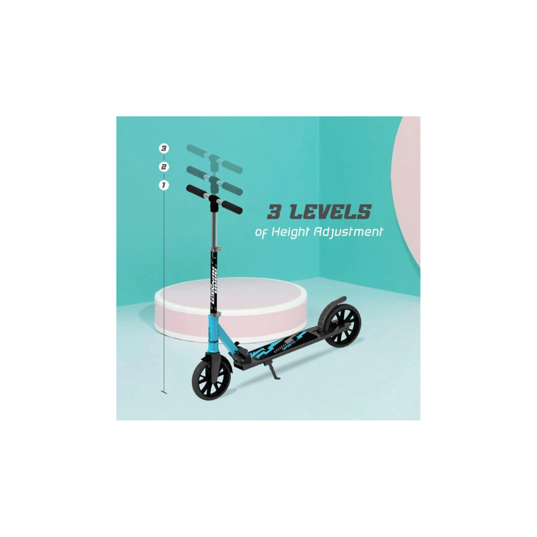 R For Rabbit Road Runner Sportz Scooter for Kids - 3 Level Height Adjustment Lake Blue