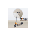 R For Rabbit Road Runner Sportz Scooter - 3 Level Height Adjustment, Easy Fold, Wide Base & Stand Orange
