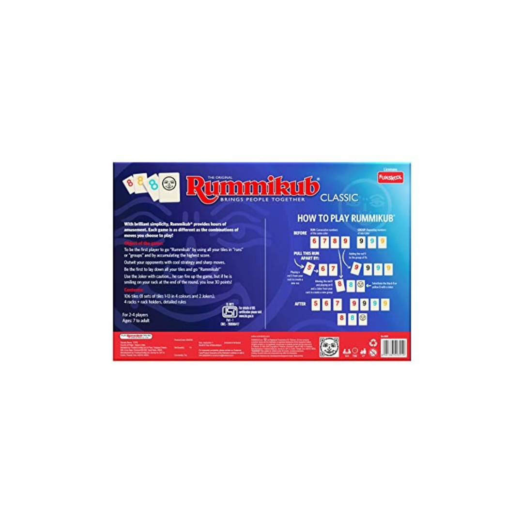 Funskool Original Rummikub Number, Classic Tile Game