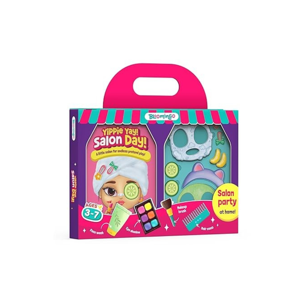 Bloomingo Pretend Play Kit - Yippie Day! Salon Day!: Fun Beauty Salon Set