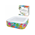 Intex 57471 Swim Center Clear View Aquarium Inflatable Swimming Pool 62.5" x 62.5" x 19.5" - 57471