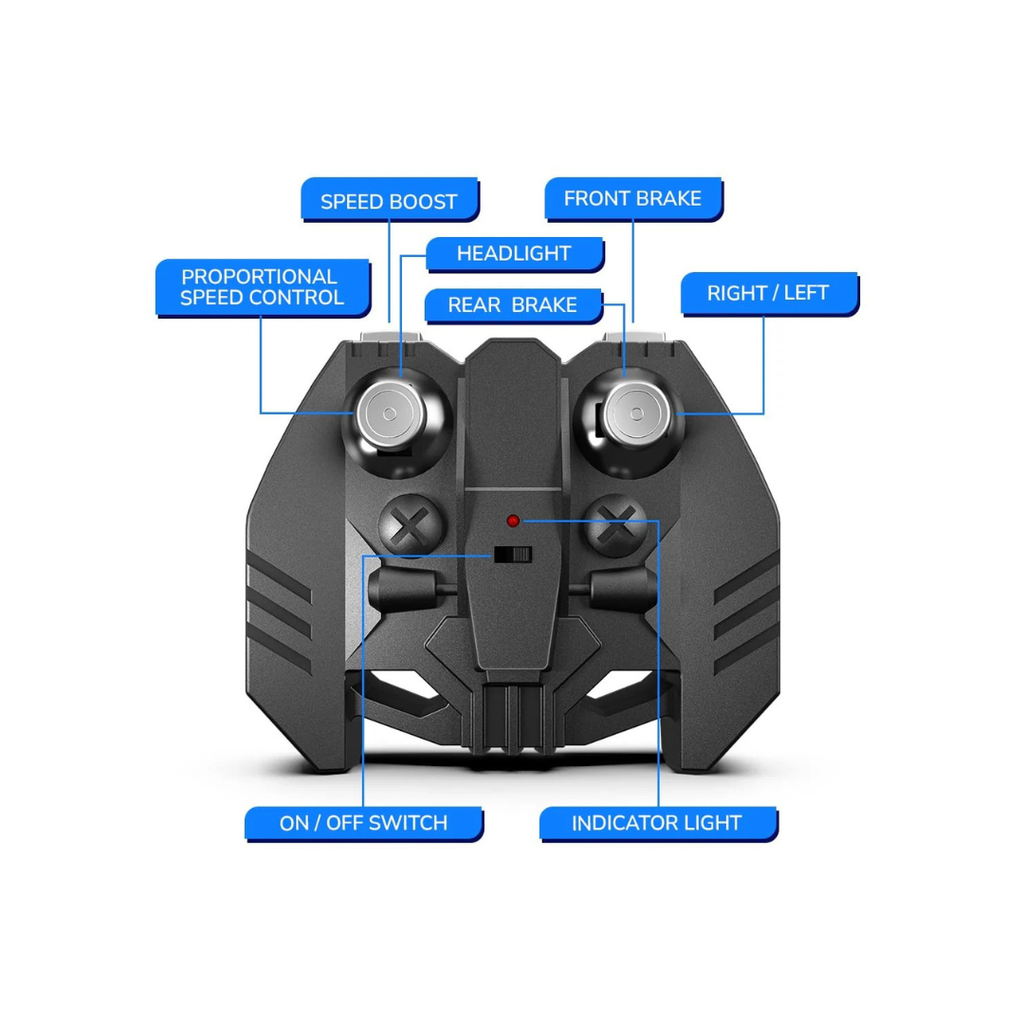 Mirana Explorer 4WD 4x4 Remote Car Yellow
