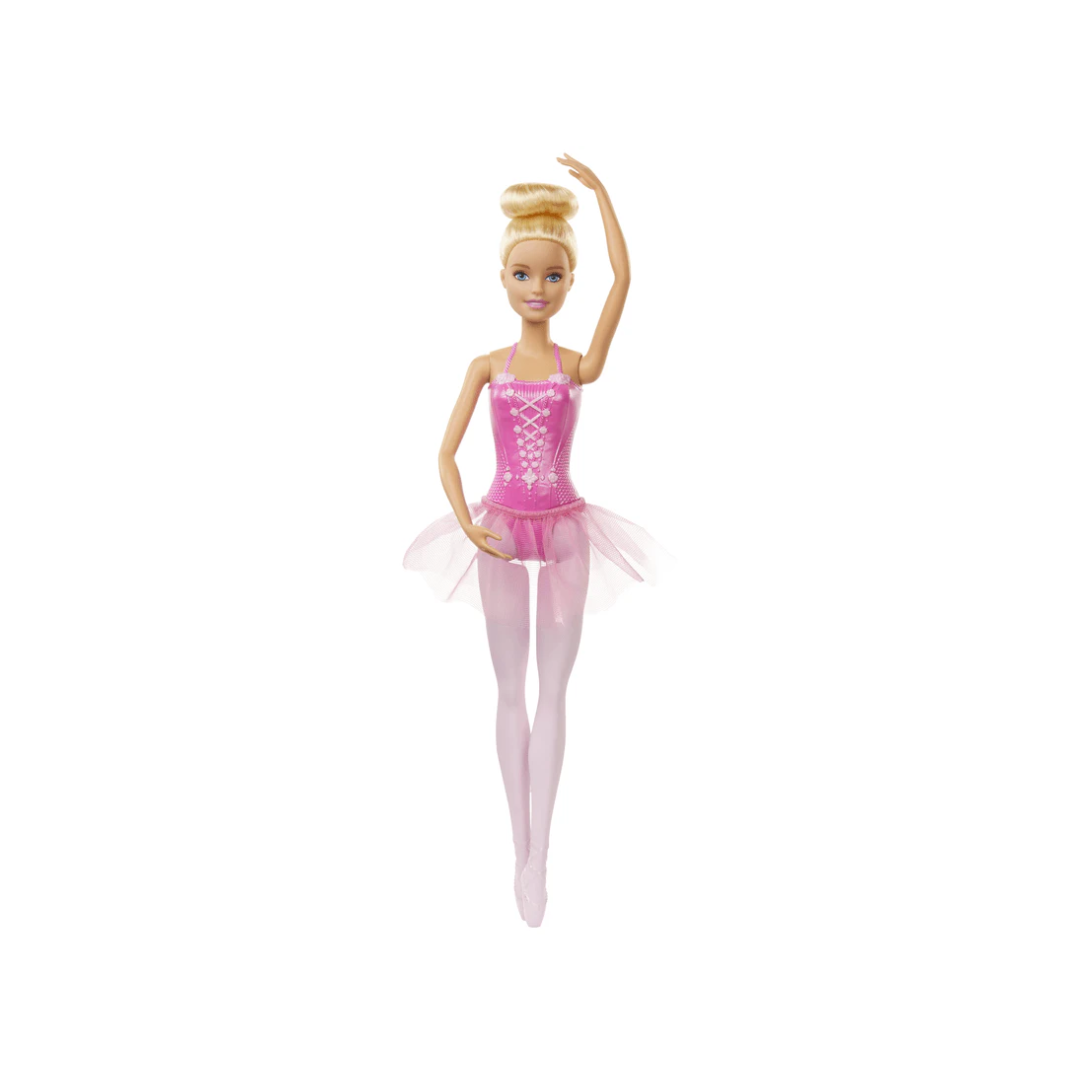 Mattel Barbie Ballerina Doll With Tutu And Sculpted Toe Shoes
