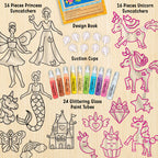 Imagimake Window Art Princess & Unicorn