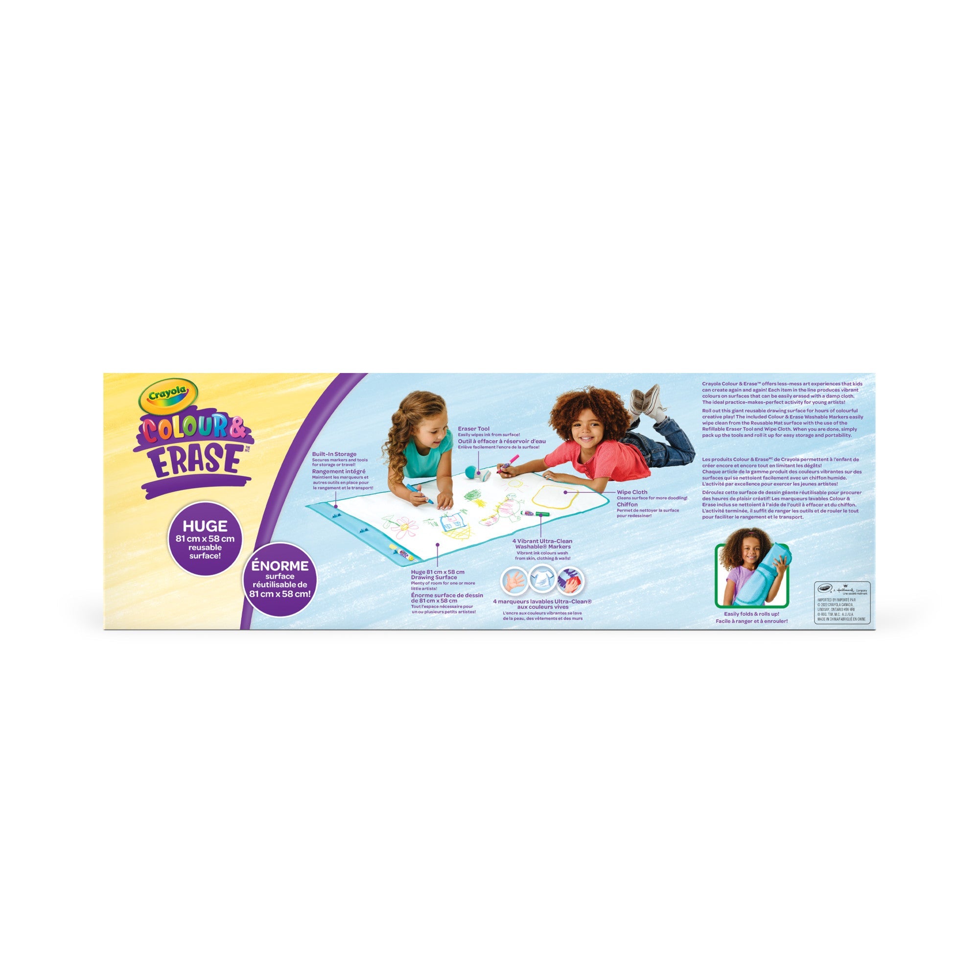 Crayola Colour Erase Mat – Rainbow Toys - Main Image