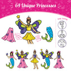 Imagimake Window Art Princess & Unicorn