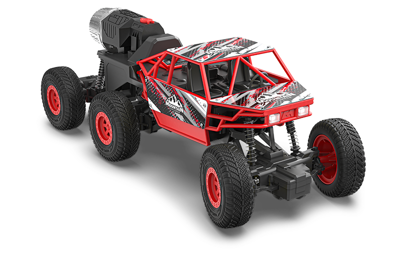 Mirana Mega Ranger All Terrain 4wd -Turbo Boost Speed Remote Car Red