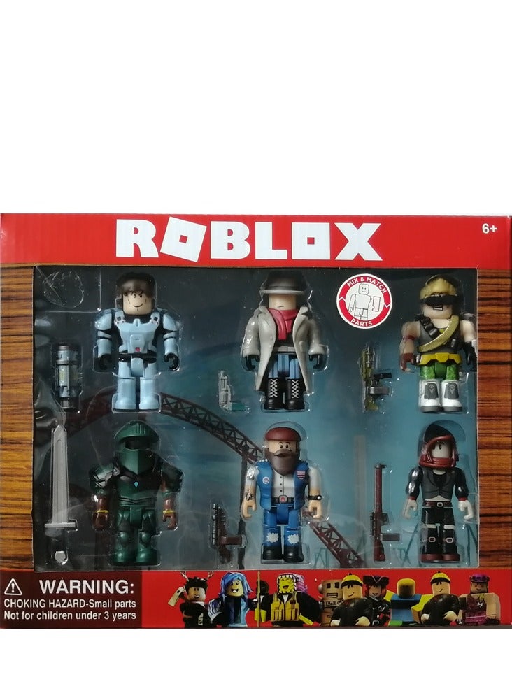 Rainbow Toys Champions of Roblox  Figure Set  (6 Pack)