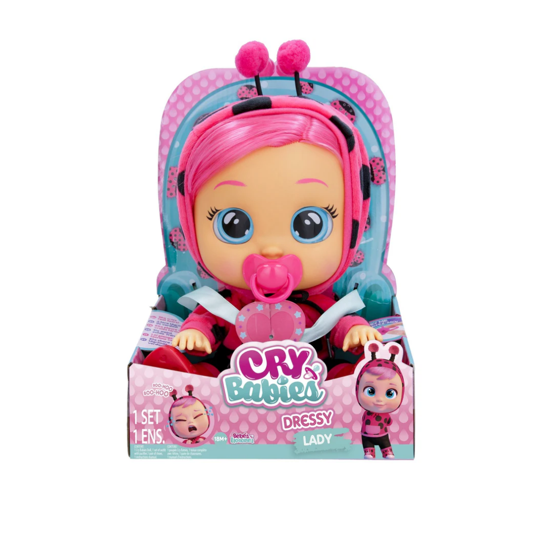 IMC Toys, Doll Cry Babies Dressy Lady