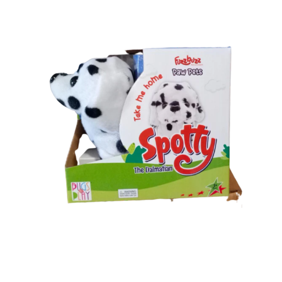 Pugs At  Play Paw Pets Spotty The Dalmatian Dog