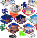 Vegas Dice Strategy Board Game for Groups & Families (4-10 Players, Ages 14+)