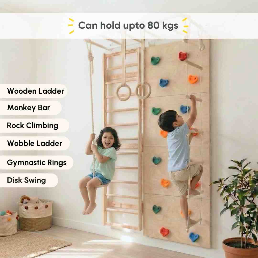Curious Cub Space Saver Jungle Gym 3 (8.5 Feet )