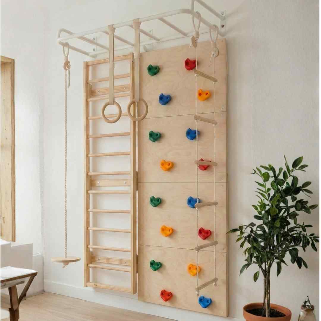 Curious Cub Space Saver Jungle Gym 3 (8.5 Feet )