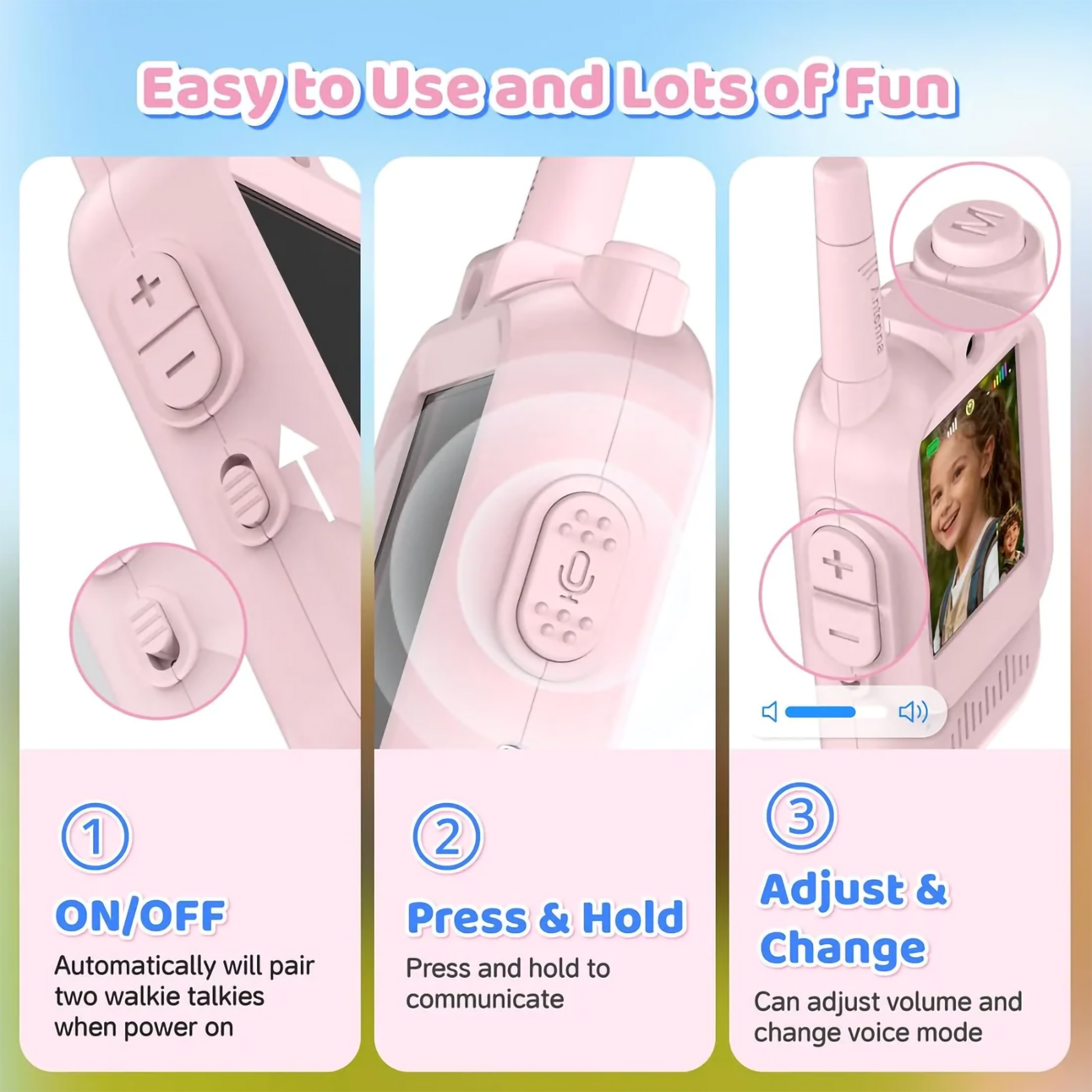 Kids Smart Video Calling Walkie Talkies