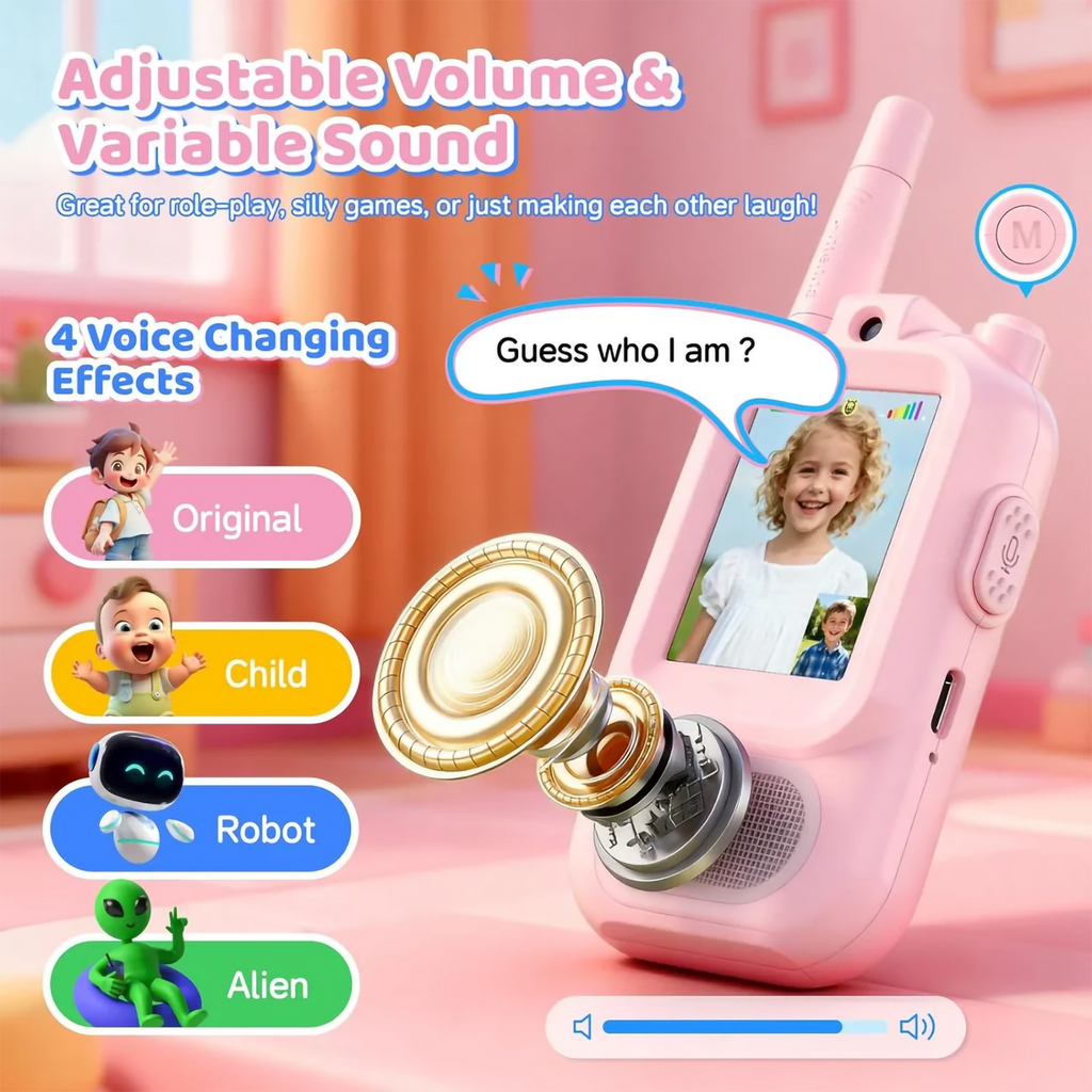 Kids Smart Video Calling Walkie Talkies