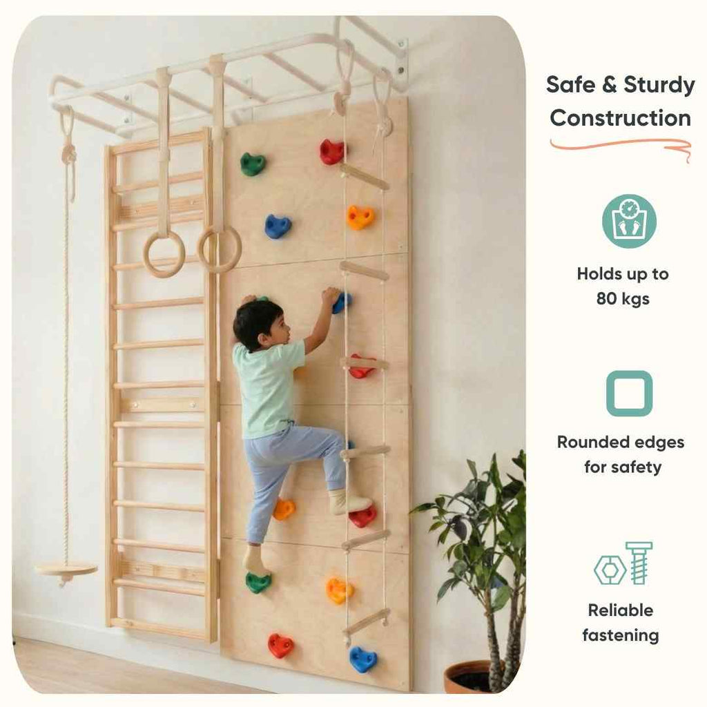 Curious Cub Space Saver Jungle Gym 3 (8.5 Feet )