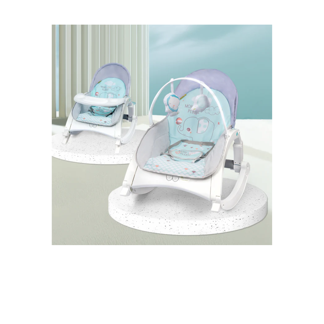 Separable Rabbit Rocker 11 R For Rabbit 3 in 1 Rock N Play Rocker - Adjustable Backrest Recline ...