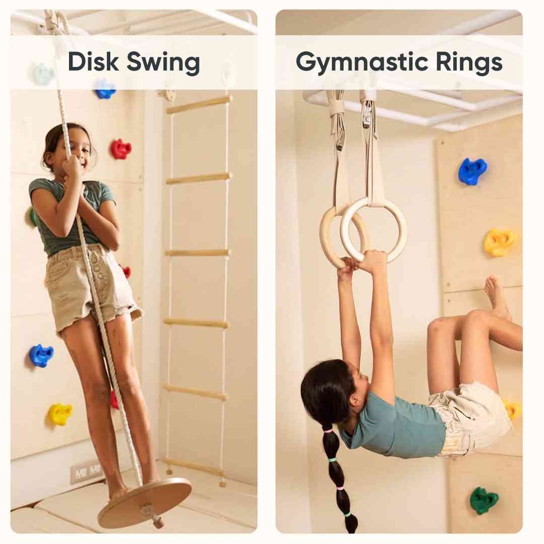 Curious Cub Space Saver Jungle Gym 3 (8.5 Feet )
