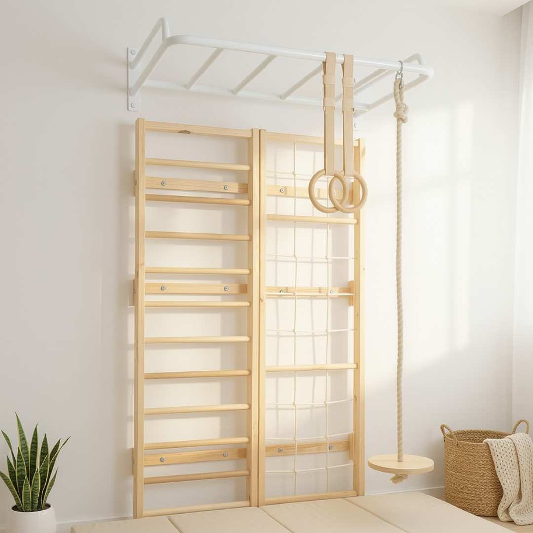 Curious Cub Space Saver Jungle Gym 4 (8.5 Feet )
