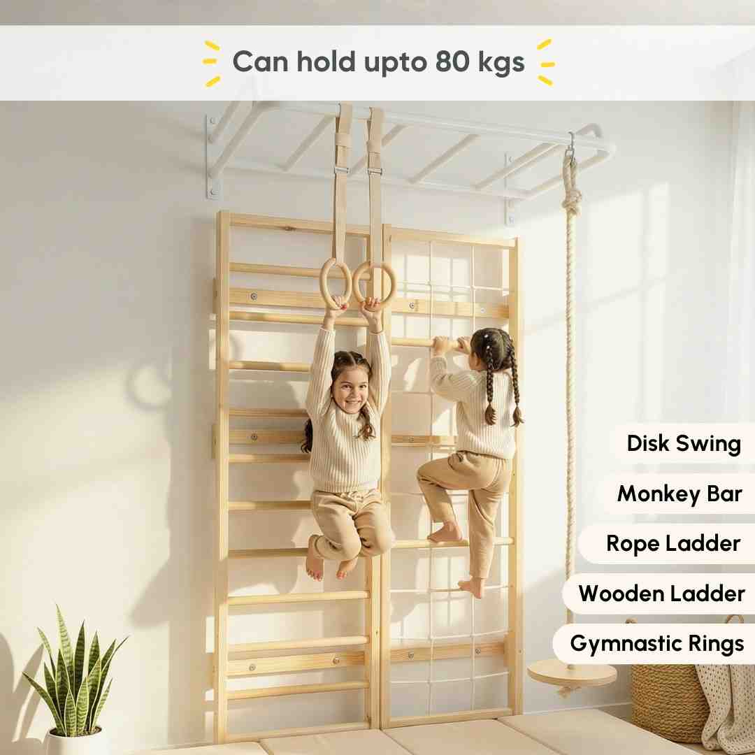 Curious Cub Space Saver Jungle Gym 4 (8.5 Feet )