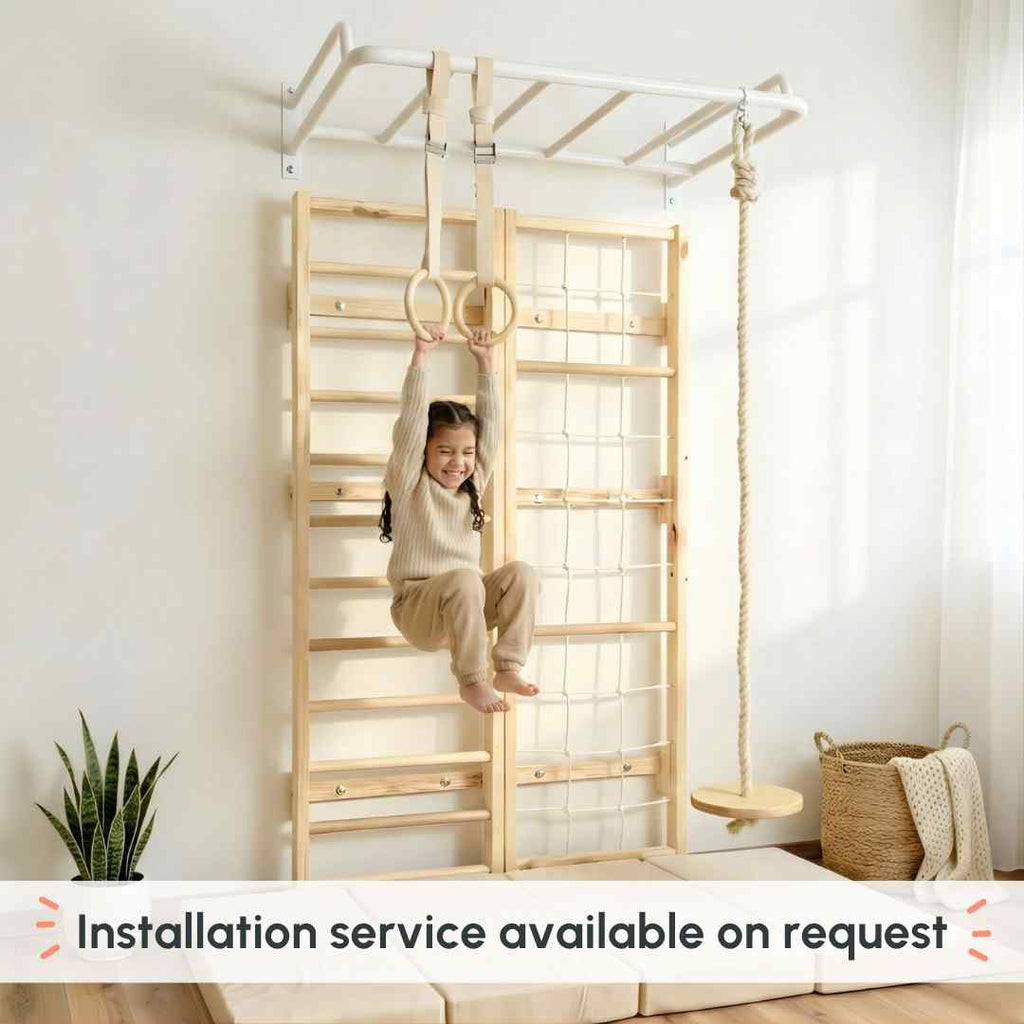Curious Cub Space Saver Jungle Gym 4 (7 Feet )