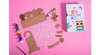 iLearnNGrow Teeny Tiny Superhero DIY Name Plate Kit & Door Knob Kit – Room Decor Craft for Kids