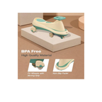 R For Rabbit Iya Iya Drift Swing Car Led Wheels,Peach Green