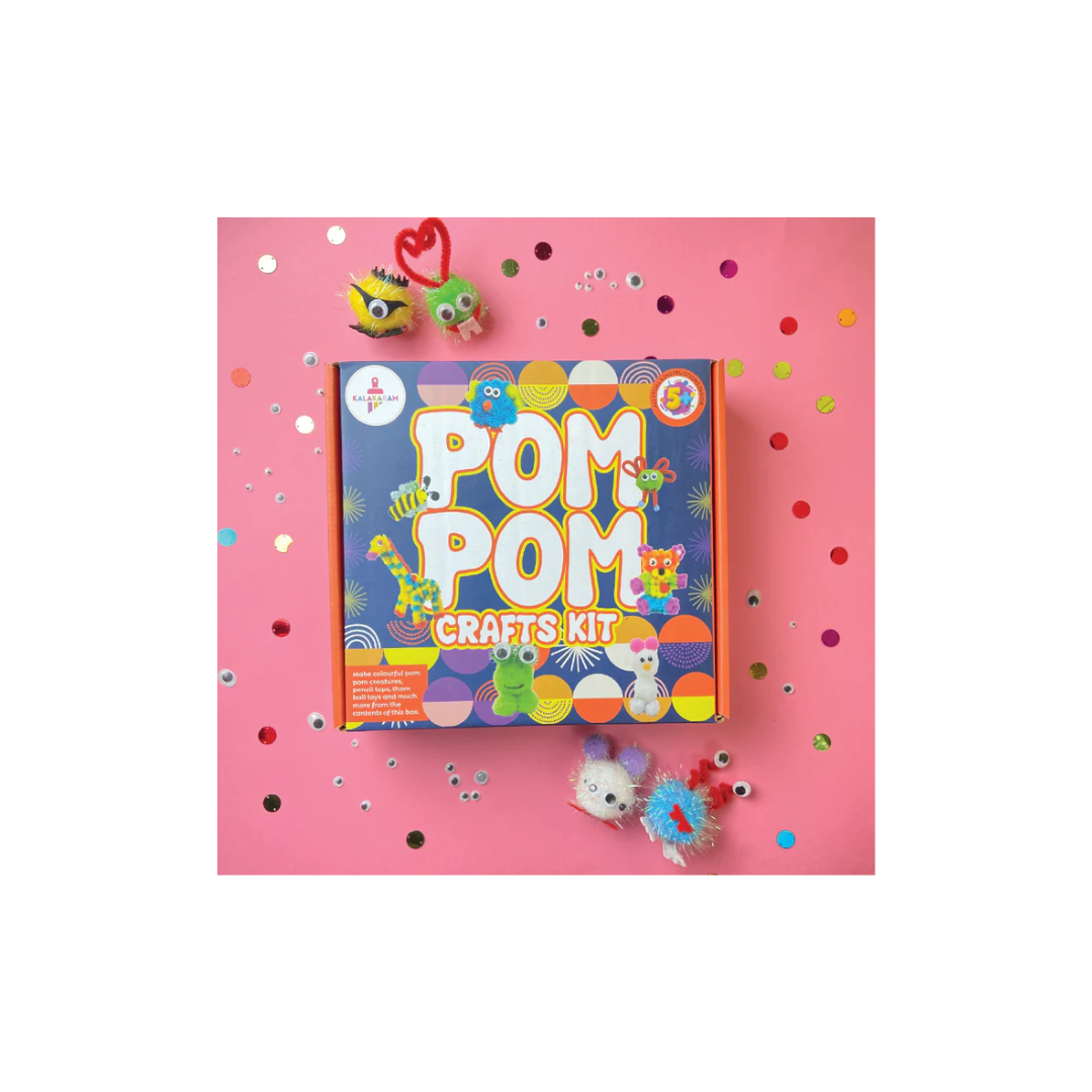 Kalakaram Pom Pom Crafts Kit