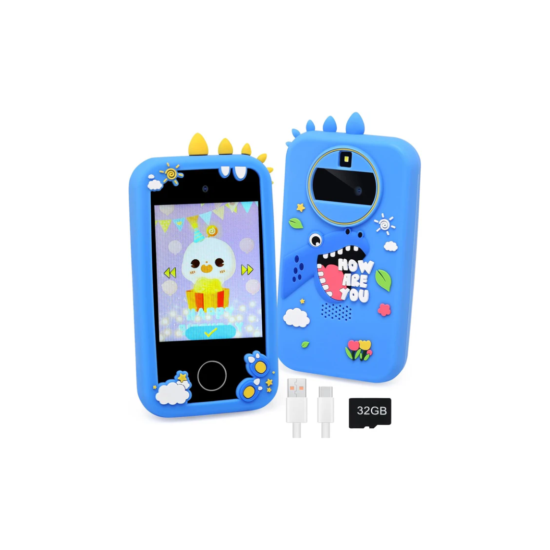 Rainbow Toys Touchscreen Learning Dinosaur Smart Phone For Kids