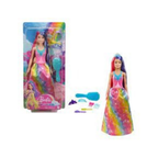 Mattel Barbie Dreamtopia Princess Doll with Two-Tone Fantasy Hair and Accessories