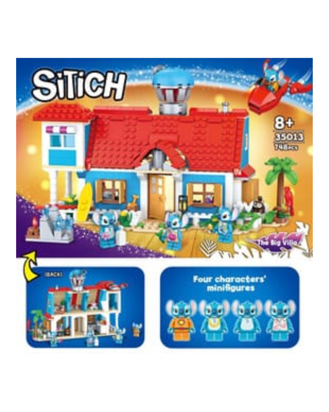 SITICH The Big Villa Building Blocks Toy Set (35013)
