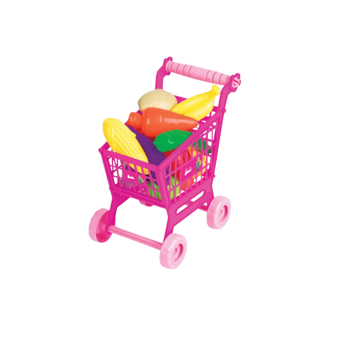 Itoys My Shopping Trolley Barbie