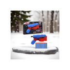 Hasbro Nerf Alpha Strike Fang QS-4 Blaster, 4-Dart Blasting Fire 4 Darts in a Row, 10 Official Nerf Elite Darts