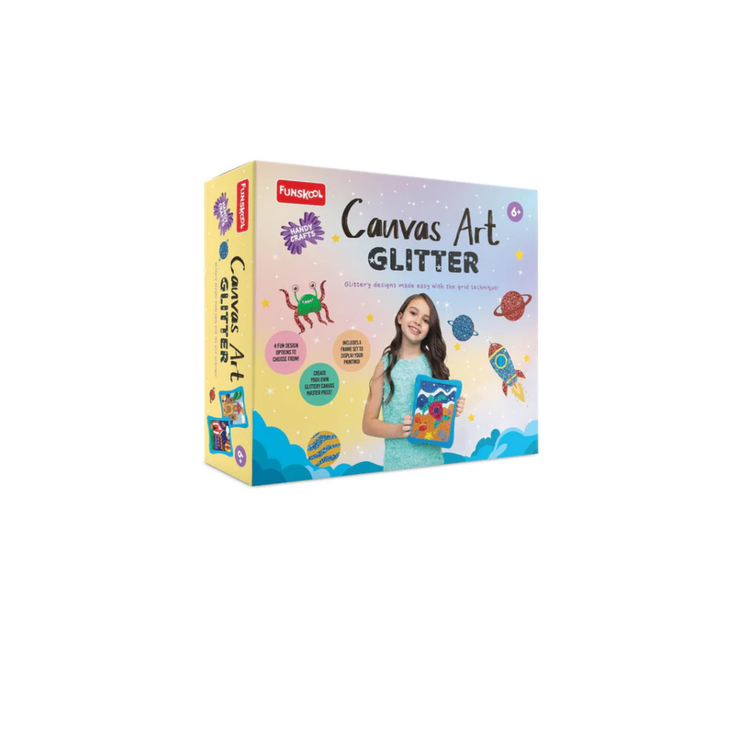 Funskool Handycrafts Canvas Art Glitter