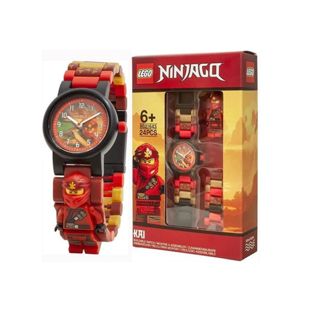 Lego Ninjago Kai Minifigure Link Analog Watch