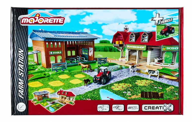 Majorette Creatix Farm Feature-Packed Toy Farm With Barn