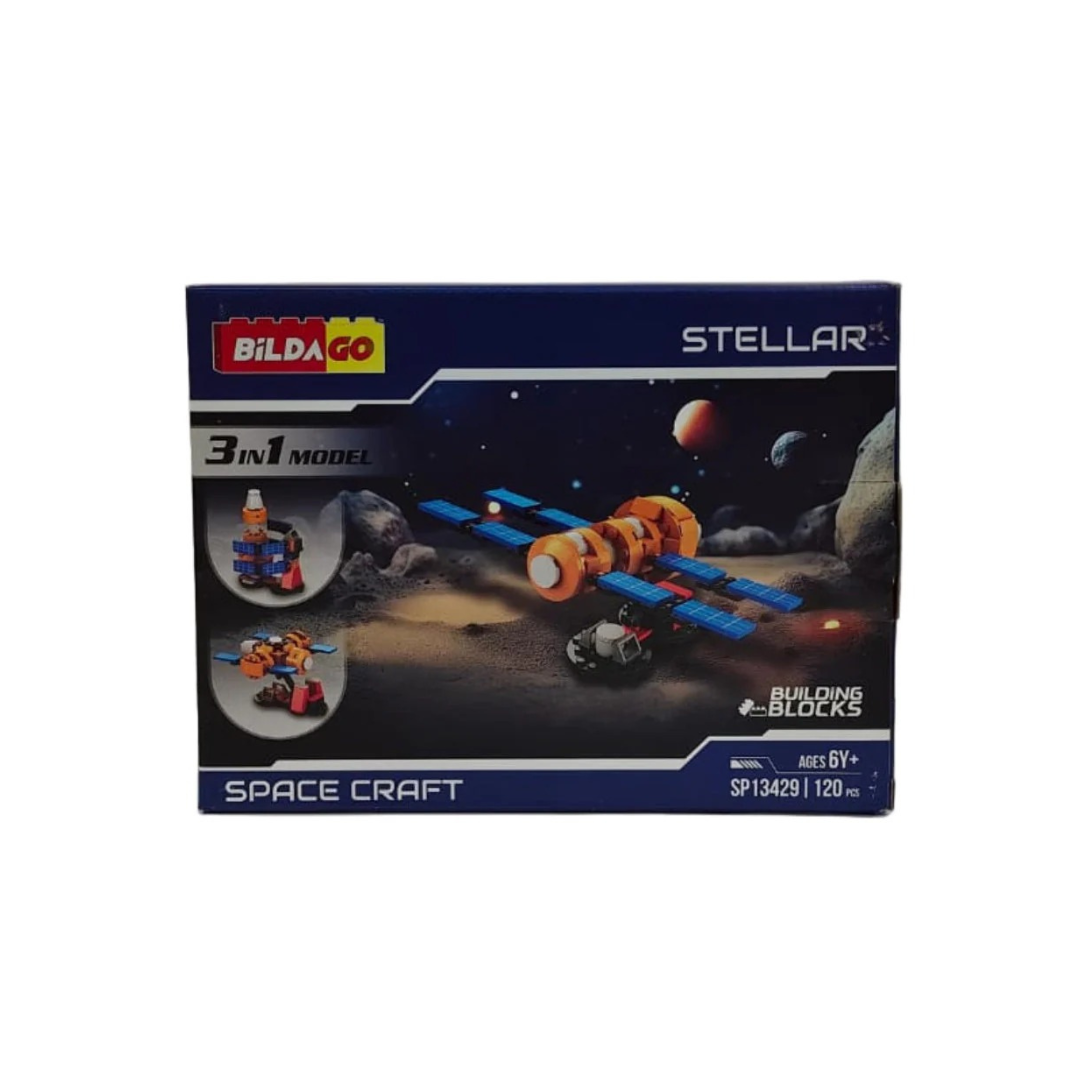 Bildago Stellar Space Craft Blocks Set (120 Pieces)