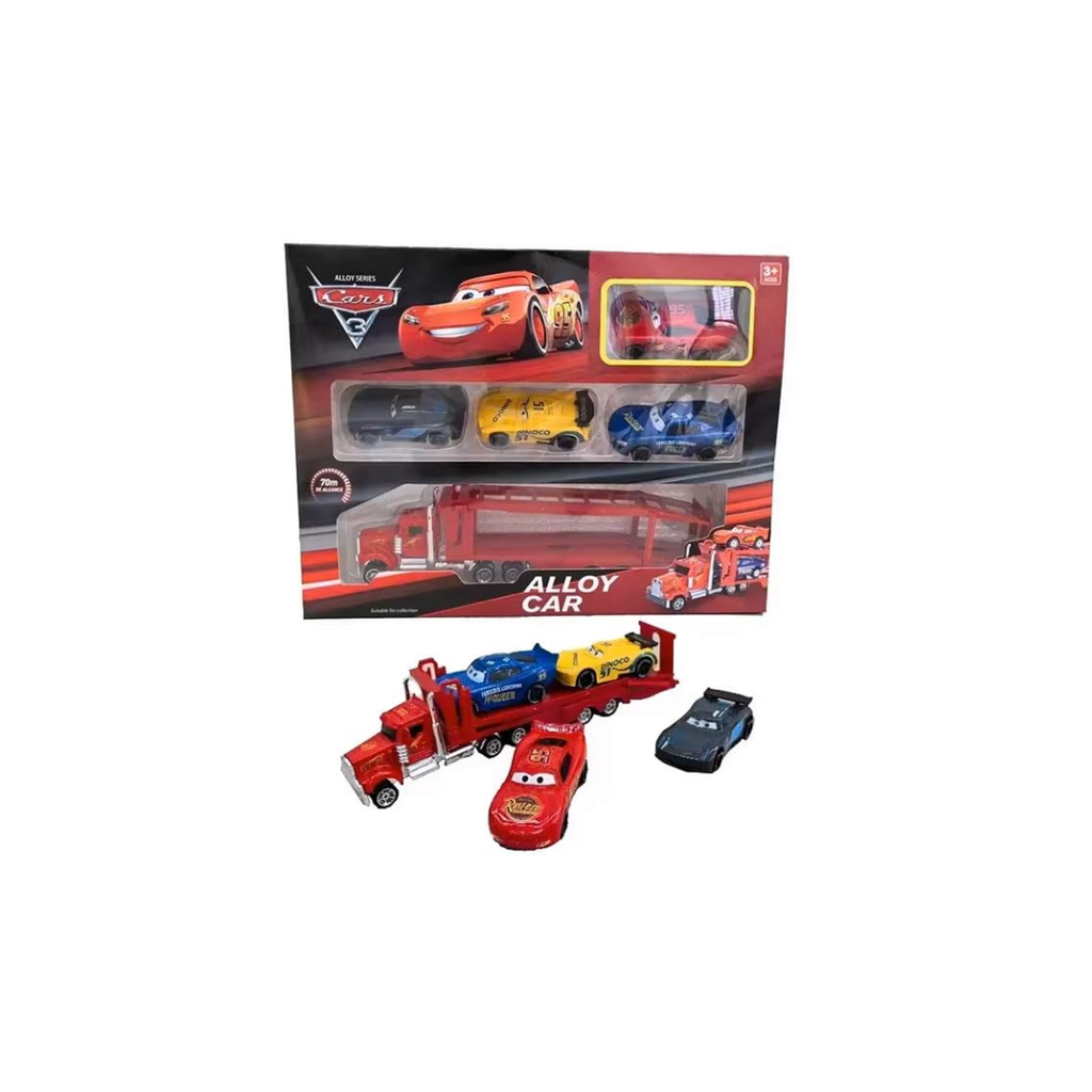 Alloy Series Pixar Cars Lightning McQueen  Set 5pcs