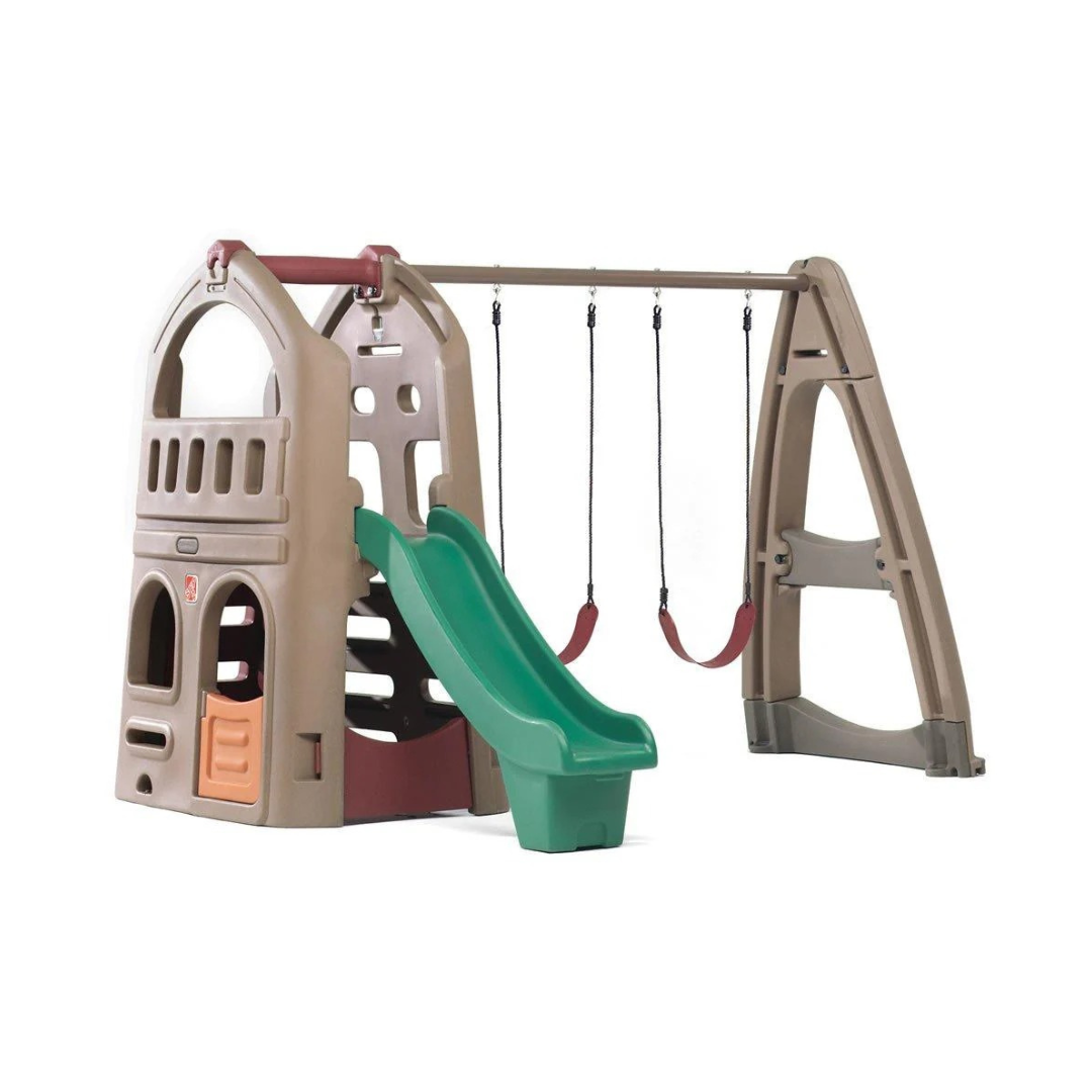 Step2 Naturally Playful Playhouse Climber & Swing Extension