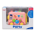 Baoli Dreaming Party Educational Bus Interactive Learning Toy – Pink 18M+