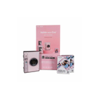 Fujifilm Instax Mini Evo Hybrid Camera Premium Edition with 20 Shots – Gentle Rose
