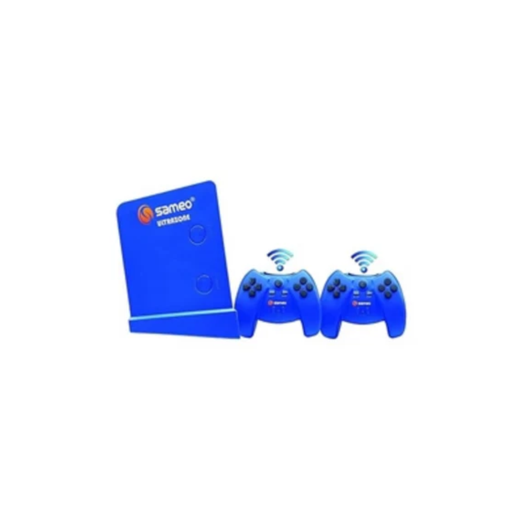 Sameo ULTRAZONE Wireless 8 Bit Game Console for TV with Cordless 2 Joysticks Handheld Gaming Console  (Blue)